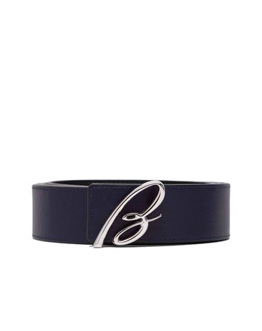 BELT - NEW LOGO BLACK/MIDNIGHT BLUE