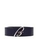 BELT - NEW LOGO BLACK/MIDNIGHT BLUE