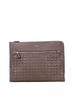 FOLIO WITH ZIP CACHEMIRE MOSAICO GREY