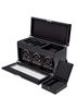 SAVOY TRIPLE WINDER WITH STORAGE BLACK