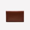 BRIDLE HIDE VISITING CARD CASE - NUT