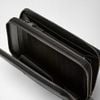 TRAVEL POCHETTE WITH DOUBLE ZIP EVOLUTION BLACK ECLIPSE