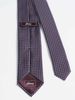 BRIONI TIE 4361 ROYAL/BORDEAUX