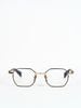 SAINT JEAN-II BPX-166B 12K GOLD/BLACK ENAMEL/BROWN SWIRL