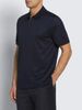 POLO WITH ZIP SS / NAVY