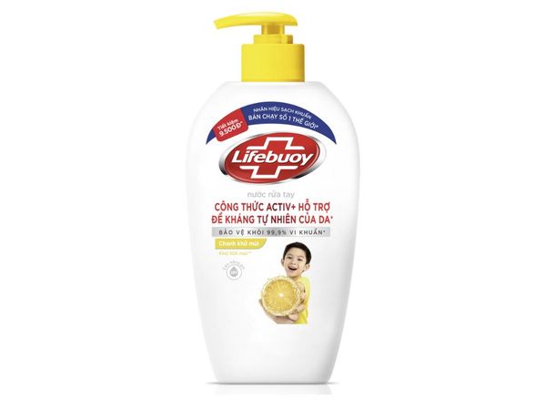 Nước Rửa Tay Lifebuoy Chanh Khử Mùi 450G