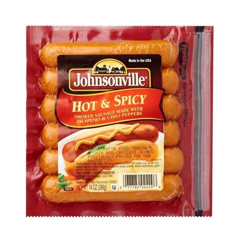 Xúc xích Johnsonville Hot & Spicy