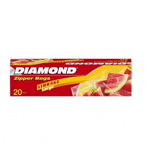 Túi đựng thực phẩm Diamond large 26cmx27cm