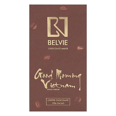 Sô cô la đen café GMV 70% cacao, 80g