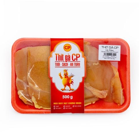 Ức Fillet Tươi 500g Khay Cam CP