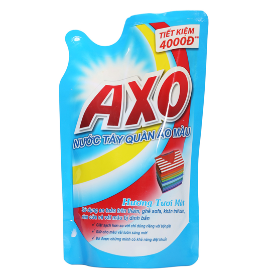 AXO Refill Nước tẩy xanh dương Mùa xuân 400ml