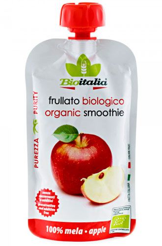 Smoothie Hỗn hợp táo hữu cơ Bioitalia ORG 120gr