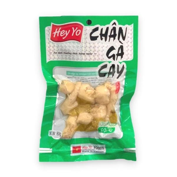 Chân gà cay ớt xanh 80g