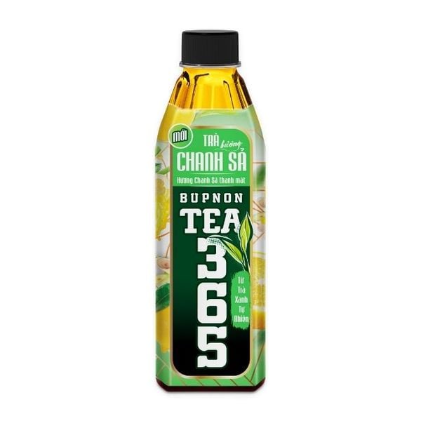 Trà TEA365 hương chanh xả 500ml