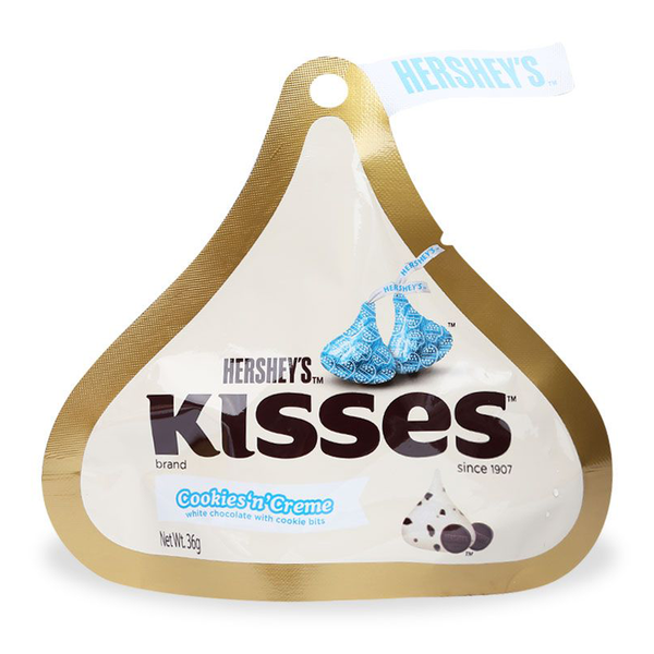 Hershey Sô cô la trắng CookiesNCream 36g-Valentine