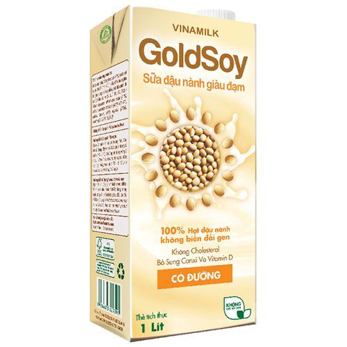 Sữa đậu nành có đường Goldsoy 1L
