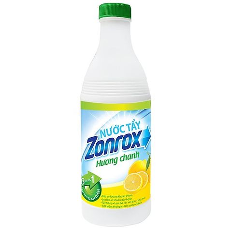 Zonrox Xanh Lá - Chanh Tươi 500ml
