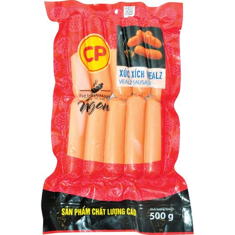 Xúc xích Vealz 500g (10pc) CP