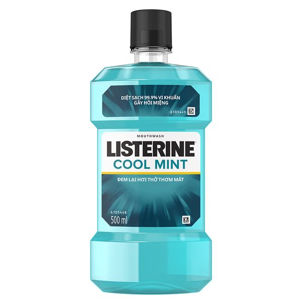 Nước súc miệng Listerine CoolMint 500ml
