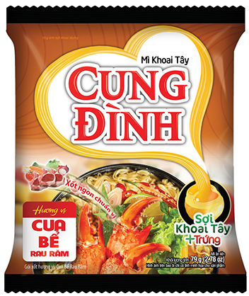 Cung đình cua bể rau răm 79gr