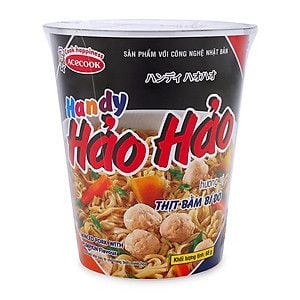 Mì ly Handy Hảo Hảo vị thịt bằm bí đỏ