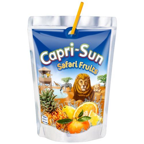 Nước ép trái cây Capri Sun vị safari tổng hợp 200ml