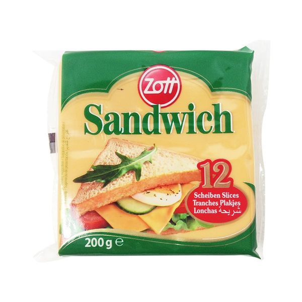 Phô mai Zott lát Sandwich 200g