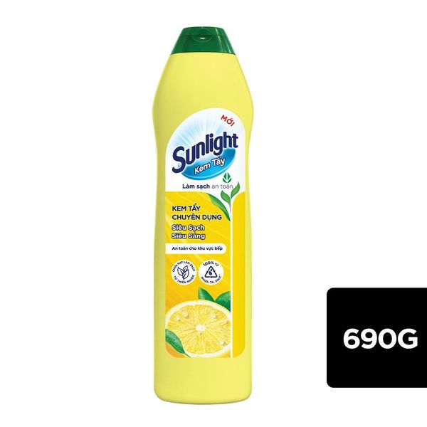 Kem Tẩy Sunlight Chuyên Dụng Siêu Sạch Siêu Sáng 690g