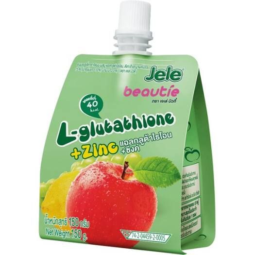 Nước ép trái cây thạch L-Gluthathione vị táo 150g