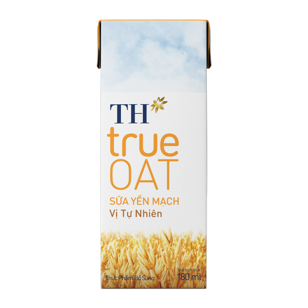 Sữa Yến Mạch TH True Oat Vị Tự Nhiên Hộp 180ml