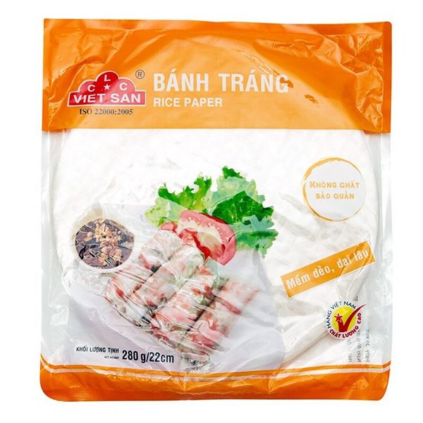 Bánh tráng 22cm gói 280gr