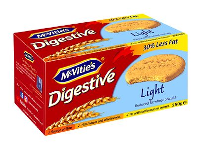 Bánh quy lúa mì ít béo McVities Digestive Light 250g