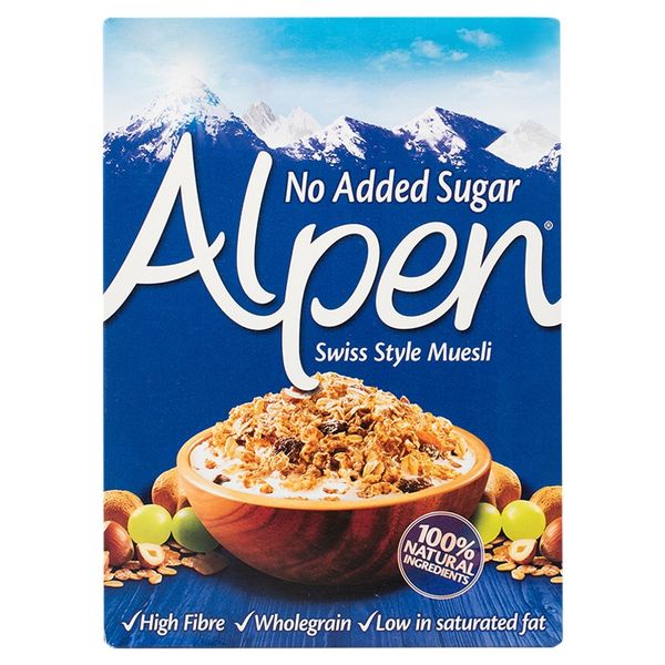 Ngũ cốc ăn sáng Alpen không đường 560gr