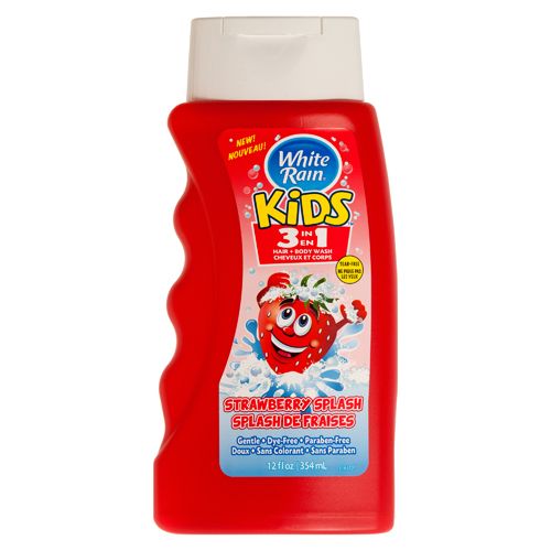 Sữa tắm gội dành cho trẻ em White Rain Strawberry Splash 354 ml