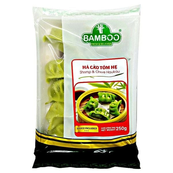 Há cảo Bamboo tôm hẹ 250g