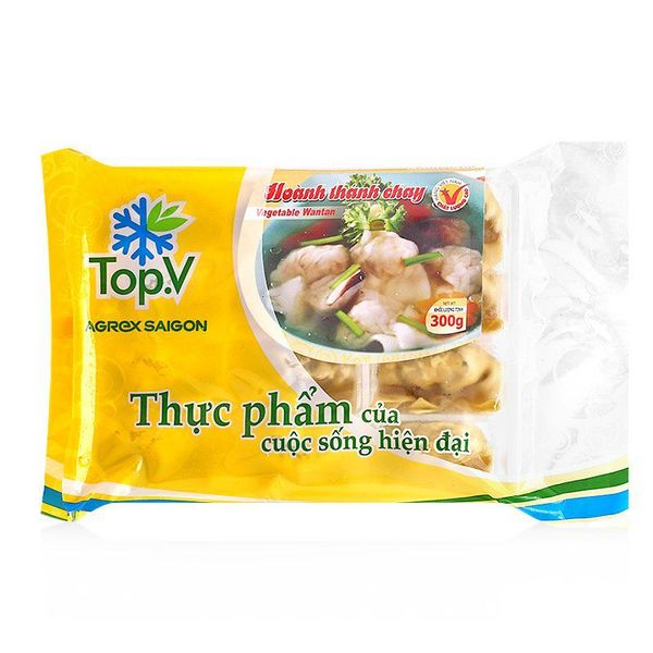 Hoành thánh chay Top V 300gr