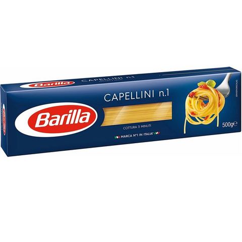 Mì Barilla Pasta Angel Hair 500g - Số 1