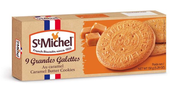 Bánh quy bơ St Michel Grande Galette Caramel 150g