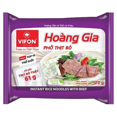 Hoàng Gia Phở Thịt Bò 120g