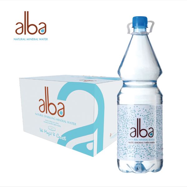 Nước khoáng thiên nhiên Alba không ga 1,5L