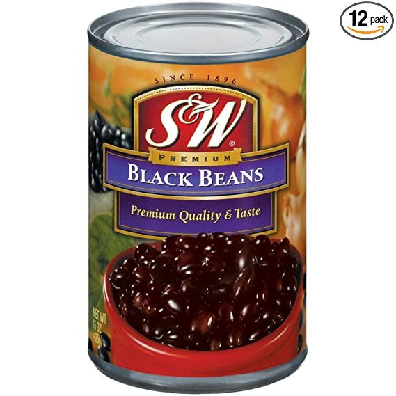 S&W đậu đen 425g