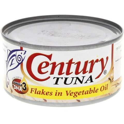 Cá ngừ biển Century xắt ngâm dầu 170g