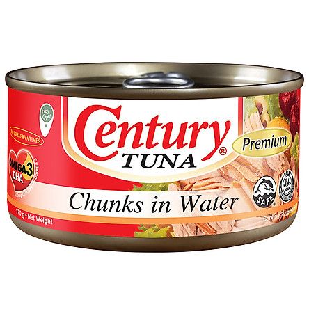 Cá ngừ biển Century khúc ngâm nước muối 170g
