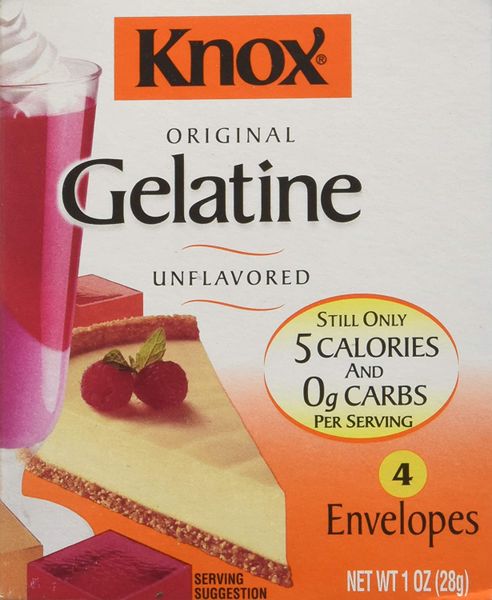 Gelatin Knox 28gr