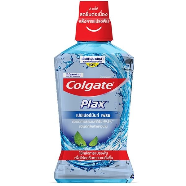 Nước súc miệng Colgate Plax Peppermint 500ml