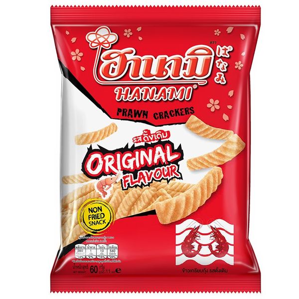 Snack tôm Hanami 60g