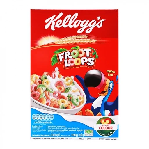 Ngũ cốc Kellogg's Froot Loops 160g