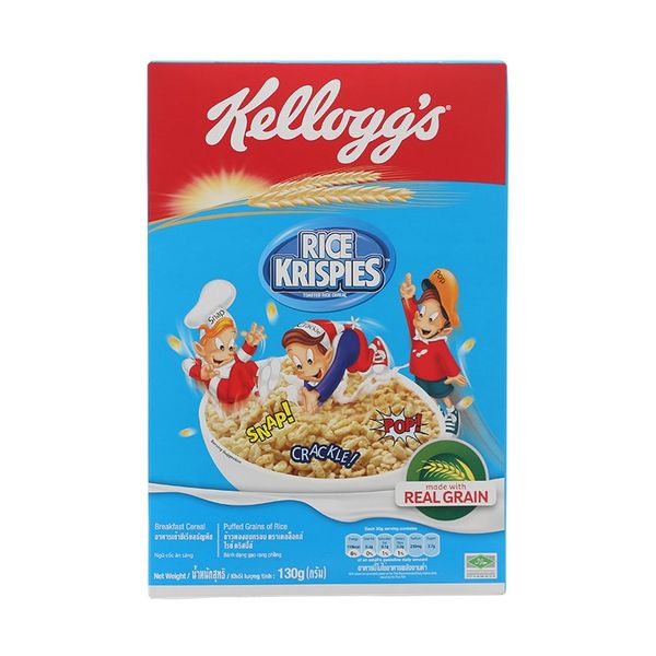 Ngũ cốc dinh dưỡng Kelloggs Rice Krispies 130gr