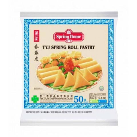 Da bò bía, vỏ hoành thánh Spring Home 190mm