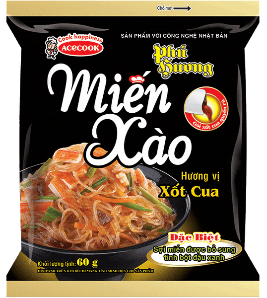 Miến xào Phú Hương Xốt cua